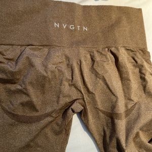 Genuine NVGTN NWOT leggings…  contour coffee shade, L